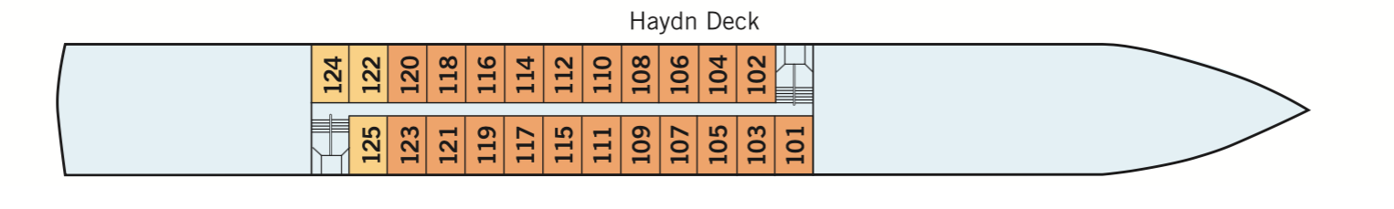 Amadeus River Cruises Amadeus Rhapsody Deck Plans Haydn Deck.png